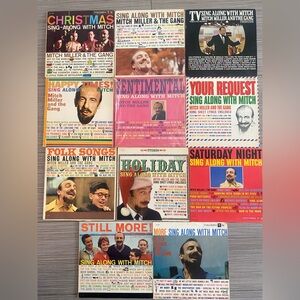 Vintage Collection Mitch Miller LP Vinyl Records (11)